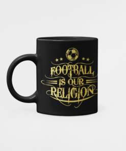 Futbalový hrnček Football Is Our Religion