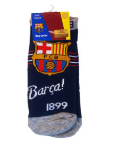 Detské ponožky Barca 1899 tmavomodré logo