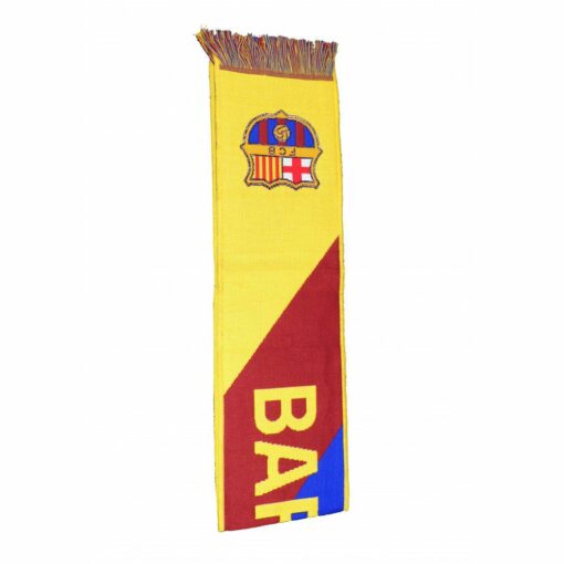 Šál FC Barcelona žltý s logom