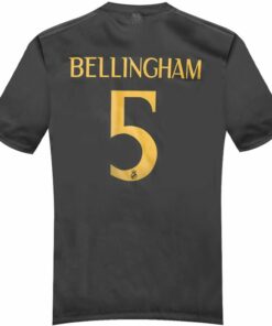 Detský dres Bellingham Real Madrid 202324 replika čierny - 2