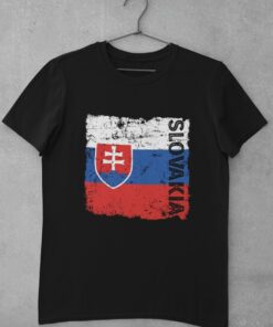 Tričko Slovakia 2024 - čierne