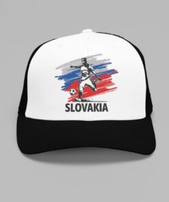 Šiltovka Slovakia Football čierna