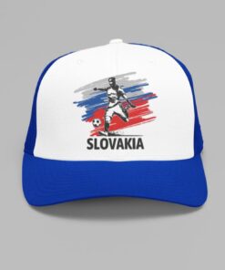 Šiltovka Slovakia football modrá