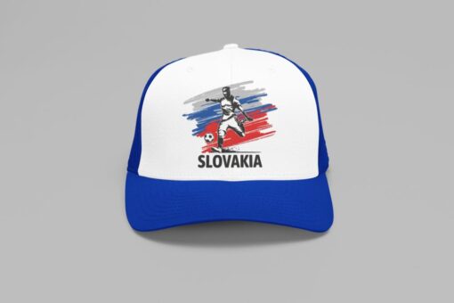 Šiltovka Slovakia football modrá