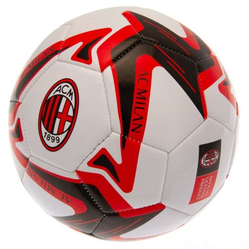 futbalova lopta ac milano