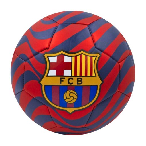 futbalova lopta fc barcelona swirl