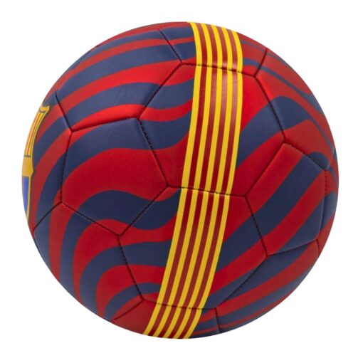 Futbalová lopta FC Barcelona Swirl + darček - Image 4