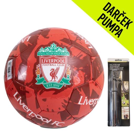 Futbalová lopta Liverpool FC